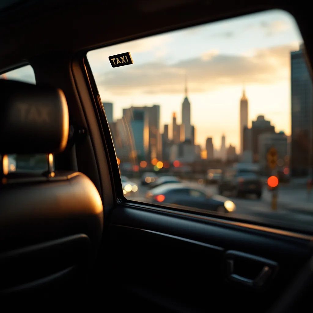 Taxi à Courbevoie